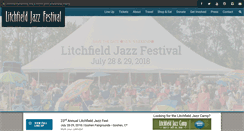 Desktop Screenshot of litchfieldjazzfest.com